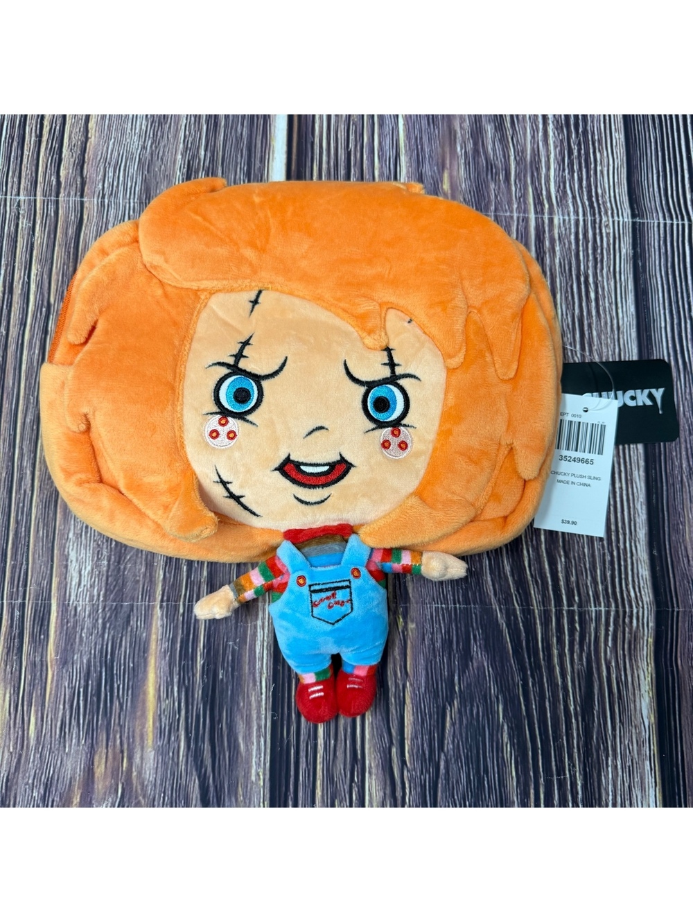 Chucky Plush Sling Bag Bioworld Hot Topic Child’s Play NWT Crossbody Purse
